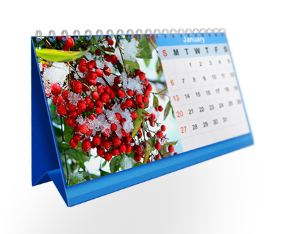 Печать настольных календарей Печать настольных календарей